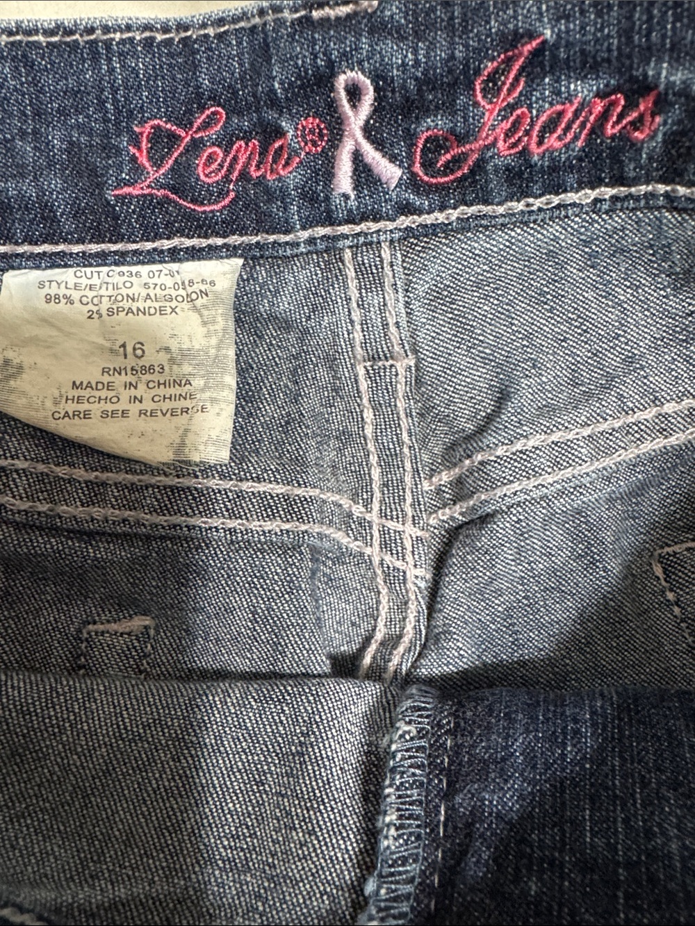 Classic Women’s Dark Blue Straight-Leg Jeans - Picture 2 of 6